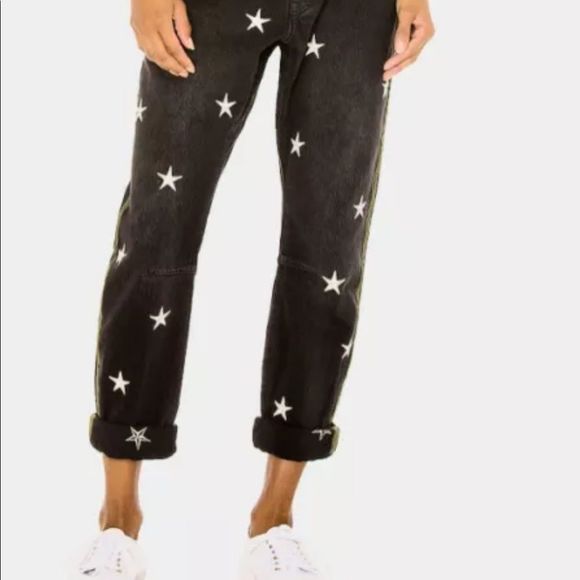 One Teaspoon Free People Jeans Saints Star Stripe - Picture 4 of 8